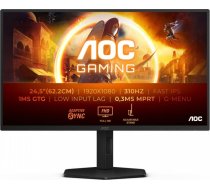 Monitors 25g4sxu 24,5 collas 300hz fast ips hdmix2 dp pivot