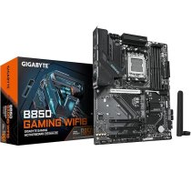 GIGABYTE B850 Gaming WIFI6 pamatplate - AMD Ryzen 9000 sērijas procesori, 6+2+2+2 fāžu digitālais VRM, līdz 8200 MHz DDR5 (OC), 1xPCIe 5.0 + 2xPCIe 4.0 M.2, GbE LAN, WiFi 6, USB 3.2 Gen 2