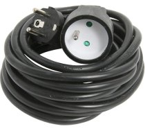 Debflex 335256 HO5VV-F 3G1.5 Roktura pagarinājuma kabelis 5 m melns