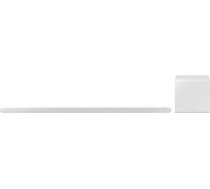 Samsung HW-S811B 3.1.2 kanālu S Soundbar (vācu modelis), īpaši plāns dizains, bezvadu Dolby Atmos / DTS:X, Q-Symphony [2022], balts, 24 mēneši, 3.1.2 kanālu īpaši plāns