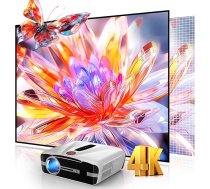 4K automātiskās fokusēšanas dienasgaismas projektors Ultra HD filmu spēļu projektors LED Smart WiFi Bluetooth NFC Āra mājas kinozāle 4K HDR HDMI Android TV aplikācijas Griestu stiprinājums Spilgtums 1800 ANSI lūmenu Native 1080P