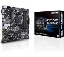 ASUS Prime B550M-K Gaming pamatplate, AM4 ligzda, Micro ATX, Ryzen, PCIe 4.0, 2 x M.2 slots, 6 Gbit/s SATA, USB 3.2 Gen 2 Type-A