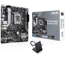 ASUS Prime H610M-A WiFi Intel H610 (LGA 1700) mATX pamatplate (DDR5, Intel 1Gb Ethernet, WiFi 5, DisplayPort, HDMI, VGA, USB 3.2 Gen 2 porti, adresējami Gen 2 Headers un Aura Sync)