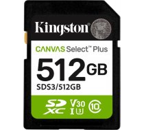 Atmiņas karte sd 512gb canvas select plus gen3 150mb/s