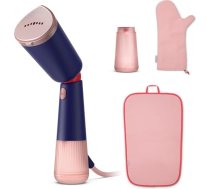 Philips 5000 sērijas tvaikonis - 35 sekunžu karsēšanas laiks, nepārtraukta tvaika padeve, divas ūdens tvertnes, Eco režīms, regulējama galviņa, metāla plāksne, cimds, maisiņš un StyleMat, tumši zils (STH5030/20)