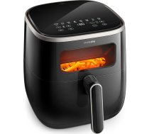 Philips Airfryer 3000 XL sērija, 5,6 l, caurspīdīgs logs, 14 gatavošanas funkcijas, par 90 %* mazāk tauku ar RapidAir tehnoloģiju, HomeID lietotne, viegli tīrāms (HD9257/88)