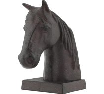 Zirgu Dekoratīvie Bookend Vintage čuguna dekori Heavy Bookends Durvju aizbāzni Unikāls Zirgu galvas statujas Mājas dekori Ideāli piemērots lasītavā Dzīvojamā istaba Bibliotēka Birojs Biroja plaukts Rakstāmgalds Decor