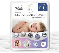 Twillie matrača pārvalks 70 x 140 cm Ūdensnecaurlaidīgs matrača pārvalks Sertificēts Oeko-Tex® Aegis® elpojošs matrača pārvalks Higiēnisks matrača pārvalks pret ērcītēm