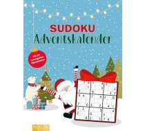 Sudoku Adventes kalendārs: ar 24 aizzīmogotām lapām | Dāvanu ideja visiem sudoku faniem