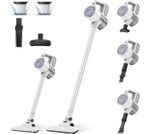 VersLife S6PRO Bezvadu putekļsūcējs Bezvadu putekļsūcējs Jaudīgs 30 kPa ar 30 minūšu akumulatora darbības laiku 4 in 1 putekļsūcējs Slota bez maisiņa mājdzīvnieku matiem, paklājiem, grīdām