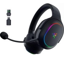 Razer Barracuda X Chroma bezvadu daudzplatformu spēļu austiņas ar 6 zonām Chroma RGB (SmartSwitch Hyperspeed un Bluetooth, 40 mm draiveris, noņemams HyperClear kardioīdais mikrofons) Black