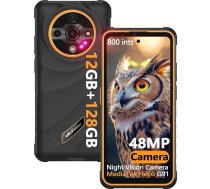 Ulefone Armor X31 Āra mobilais tālrunis 2025, 12GB + 128GB/SD-2TB āra viedtālrunis, IP69 būvlaukuma mobilais tālrunis 6050 mAh 6,56 collu 48MP AI kamera 4G Dual SIM Android 14, IP68 ūdensizturīgs TEL