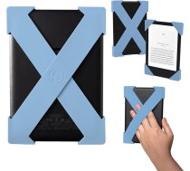 Strapsicle siksniņu aksesuāri Kindle un Kobo - Paperwhite 2024 & 2021, Signature, Colorsoft - 2 siksniņas - viegls rokturis lasīšanas komfortam - lieli - Bondi Blue