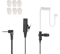 Hoornie Heavy Duty In-Ear Radio austiņas ar izturīgu mikrofonu Motorola TLKR & Talkabout TLKR-T60, TLKR-T62, TLKR-T72, TLKR-T80, TLKR-T81, TLKR T82 Extreme, TLKR T92 H2O, XT180, XT185