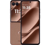 Motorola RAZR 50 Ultra 5G XT2451-3 512GB + 12GB RAM Dual SIM (Nano, eSIM) atbloķēts Android 14 Flip viedtālrunis - Mocha Mousse