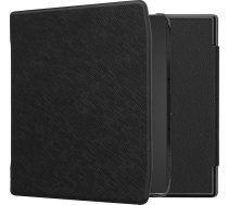 kwmobile Flip Case saderīgs ar Pocketbook Era/Era Colour Case - eReader futrālis no mākslīgās ādas - pārvalks - melns