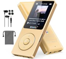 32 GB MP3 atskaņotājs ar Bluetooth 5.3, īpaši viegls (30 grami), līdz 80 stundām akumulatora darbības laiks, 1,8 collu ekrāns, ideāli piemērots sportam, bērniem un pieaugušajiem, atbalsta TF kartes līdz 128G