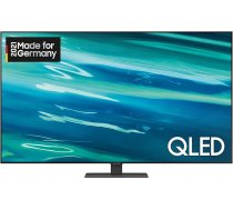 Samsung QLED 4K televizors Q80A 75 collas (GQ75Q80AATXZG), Quantum HDR 1500, Direct Full Array, Game Pro režīms (2021), pusnakts melns