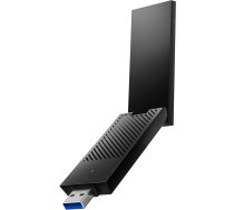 Cudy AXE5400 trīsjoslu Wi-Fi 6E bezvadu USB 3.0 adapteris WU5400 WiFi adapteris stacionāram datoram, atbalsta Windows 11/10, augstas stiprības antenas, 6 GHz, 1024-QAM, 160 MHz, WPA3