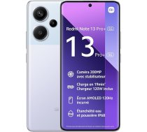 Xiaomi Redmi Note 13 Pro+ 5G viedtālrunis 8+256GB, 6.67 Super QPD, 120W HyperCharge, 2.8GHz, balts