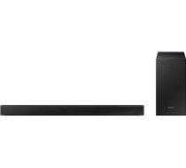 Samsung HW-B440 2.1 kanālu B-Soundbar (vācu modelis), iekļauts zemfrekvences skaļrunis, spēles režīms, viena tālvadības pults [2022]