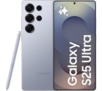 Samsung Galaxy S25 Ultra AI viedtālrunis ar Galaxy AI, bez līguma, mobilais tālrunis ar Android, 12 GB RAM, 1 TB atmiņa, 200 MP kamera, titāna sudrabaini zils