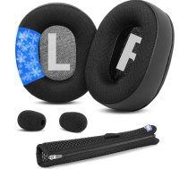 Austiņu spilventiņi ar atvēsinošu gelu, saderīgi ar Logitech G Pro, G Pro X, G433, G233, G Pro X 2, austiņām, austiņu lentu, ausu spilventiņiem, remonta daļas