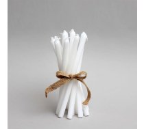 20 lange weiße Christingel-Weihnachtskerzen, Größe 15,2 x 1,27 cm, Baumkerzen, Pyramidenkerzen