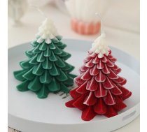2 x Ziemassvētku aromātisko sveču dāvanu komplekts Ziemassvētku eglītes formas svece 140g sojas vaska svece Ziemassvētku sveces Ziemassvētku sveces dekorēšanai mājas iekārtošanas pusei Dzimšanas dienas dāvanas