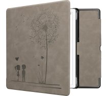 kwmobile Hülle saderīgs ar Amazon Kindle Scribe (2024) Hülle - Mākslinieciskais vāks - Pusteblume Love Grau