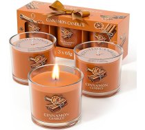 CHILLFLAME kanēļa sveču dāvanu komplekts viņai, dzimšanas dienas dāvanas sievietēm, sveces dāvanas sievietēm un vīriešiem (krāsa, 200 g)