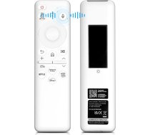 BN59-01432A Tālvadības pults Samsung televizoram, saules balss tālvadības pults ar USB-C, 4 īsceļu pogām, aizstājējs Samsung Smart TV 2021-2023 Neo QLED/LED 4K UHD - balta