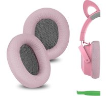 Geekria Rezerves ausu spilventiņi priekš Razer Kraken V4/V4X/V4Pro/Kitty V2 Pro, Barracuda/Barracuda X austiņu rezerves daļas (rozā)