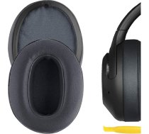 Geekria QuickFit rezerves proteīna ādas ausu spilventiņi Sony WH-XB900N austiņām austiņu austiņu spilventiņi ausu spilventiņu remonta detaļas (pelēks)