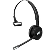 Sennheiser SENNHEISER Impact SDW 5011 Mono USB DECT austiņas ar DECT Dongle (bāzes vietā) datoram ar galvas, ausu vai kakla lentu, melnas, standarta, standarta