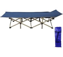 Jemora Āra Ultralight Portable saliekamā guļamvieta Biroja siesta pusdienu pārtraukuma gulta Oxford auduma kempinga pārgājienu guļamvieta