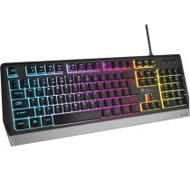 Tastatūra rhod 300 rgb aizmugurējais apgaismojums