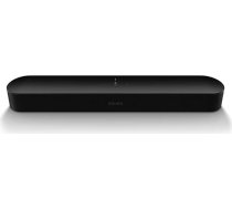 Sonos Beam (2. paaudzes) - Soundbar - Bezvadu - Ethernet, Fast Ethernet, IEEE 802.11b/g/n/ac, melns