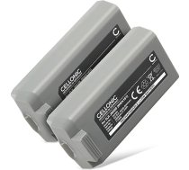 CELLONIC, Akumulators modeļu izgatavošanai un droniem, saderīgs ar DJI Mini 2, 2 SE, Mavic, 2, BWX161-2250-7.7 (7.7 V, 2250 mAh), 2 gab., iepakojumā