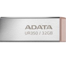 Flash zibatmiņas diskdzinis ur350 32gb usb3.2 gen1 metal brūns