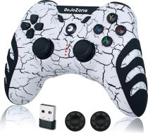 DoJoZone PC Controller Wireless, PS3 Controllers Gamepad PC mit Hall Effect Joysticks/Vibration, 2,4G Gaming Controller für Windows 11/10/8/7, PS3, Android TV/TV Box, Laptop, Steam, Raspberry Pi