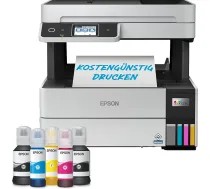 Epson EcoTank ET-5170 A4 daudzfunkcionālais Wi-Fi printeris ar tintes tvertni un faksu