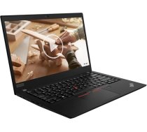 Lenovo ThinkPad T490s 14 collu 1920 x 1080 Full HD Intel Core i5 8265U 256GB SSD cietais disks 8GB atmiņas Windows 11 Pro Webcam portatīvais dators (atjaunots)