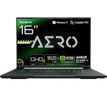 Gigabyte AERO X16 Gaming Laptop - 16.0", 165Hz WQXGA, AMD Ryzen AI 9 HX 370, NVIDIA RTX 5070, 32GB DDR5 5600MHz, 2TB Gen4 SSD, Win 11 Pro, Copilot+ PC, AERO X16 2WHA3DEC6 5AP