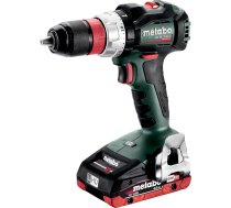Metabo akumulatora urbjmašīna BS 18 LT BL Q - 18 V bezsuku motors, CAS, 75 Nm griezes moments - ātri nomaināms urbjmašīnas turētājs, kompakts un izturīgs, piemērots kokam un metālam - komplektā ietilpst 2 akumulatori 4,0 Ah, lādētājs un Met