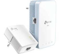 TP-Link TL-WPA1000 Powerline komplekts WiFi, PLC, AV1000 Mbps, AC 1200 Wi-Fi, Dual Band, 1 Gigabit ports, Plug and Play, HomePlug AV2, balts