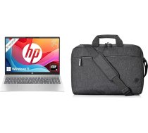 HP Pavilion klēpjdators, 16" WUXGA displejs, AMD Ryzen 5 8540U, 8 GB DDR5 RAM, 512 GB PCIe NVMe SSD, AMD Radeon Graphics, QWERTZ, Windows 11 Home, Silver Prelude Pro 17,3 collu klēpjdatora soma, Black