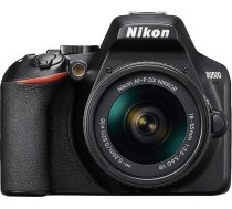 Nikon D3500 komplekts AF-P DX 18-55 mm VR melns (sertificēts un atjaunots)