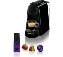 De'Longhi Nespresso Essenza Mini EN 85.B kafijas kapsulu automāts, laipni gaidīts komplekts ar dažādu garšu kapsulām, 19 bāru, sūkņa spiediens, kosmosa taupīšana, melns