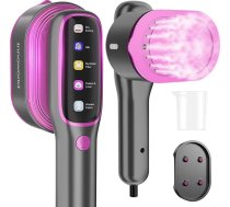 Innoworld tvaika gludeklis ar tvaika ģeneratoru, 2-in-1 tvaika gludeklis apģērbiem, 5 gludināšanas režīmi, 1200 W, 10 minūšu nepārtraukta tvaika padeve, 15 sekunžu ātra sildīšana, tvaika gludeklis ar lielu LED displeju (violets)